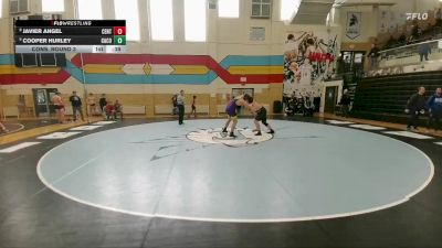 285 lbs Cons. Round 3 - Cooper Hurley, Campbell County vs Javier Angel, Central