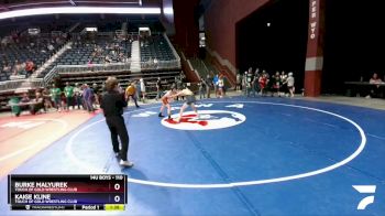 110 lbs 3rd Place Match - Burke Malyurek, Touch Of Gold Wrestling Club vs Kaige Kline, Touch Of Gold Wrestling Club