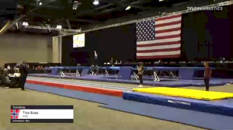 Tina Buss - Tumbling, NSB - 2021 USA Gymnastics Championships