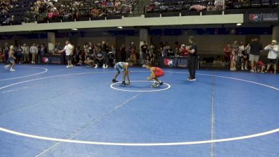 63 lbs Champ. Rd Of 16 - Jasper Creten, Kansas City Training Center vs Justin-Carter Jones, Toss Em Up Wrestling Academy