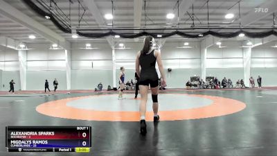 143 lbs Finals (2 Team) - Natalie Kutzli, Rochester vs Micah Fisher, Cumberlands