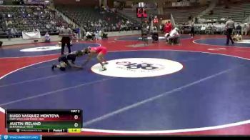 6 lbs Quarterfinal - Hugo Vasquez Montoya, Fort Smith Northside High vs Austin Ireland, Bentonville West