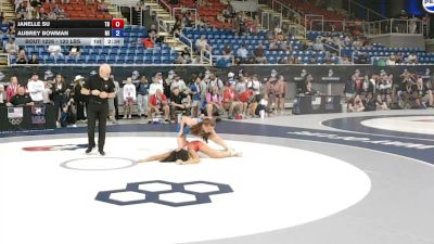 120 lbs Cons. Sub-rd Of 32 - Janelle Su, Tennessee vs Aubrey Bowman, Michigan