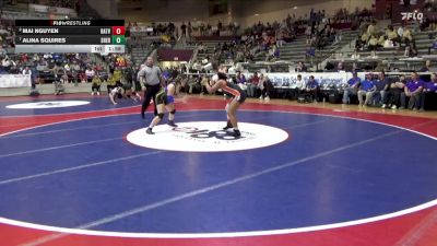 5A 145 lbs Quarterfinal - Alina Squires, Sheridan vs Mai Nguyen, Batesville