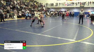 215 lbs Semifinal - Jude Correa, Wyoming Seminary vs Landon Jobber-Spence, Stauntion River-VA