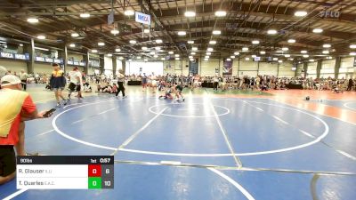 90 lbs Rr Rnd 3 - Rylan Glauser, Illinois Menace vs Tyler Quarles, Elite Athletic Club