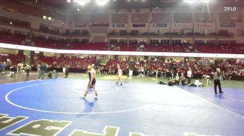 132 lbs Quarterfinal - Jaxson Roberson, Borah vs Gunner Sanchez, Owyhee