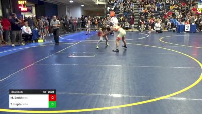 102 lbs Consy 2 - Maximus Smith, Bridgeport vs Todd Hepler, Kiski