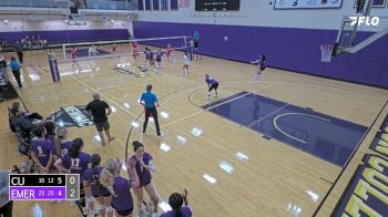 Replay: Clark (MA) vs Emerson | Sep 27 @ 12 PM