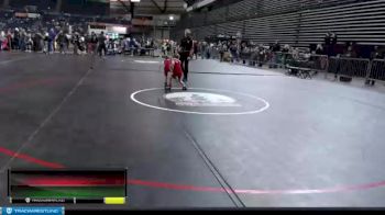 37-40 lbs Quarterfinal - Kylan Martin, Bear Claw Wrestling Club vs Jacob Sawyer, Thunder Mountain Wrestling