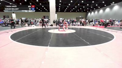 120 lbs Cons. Quarters - Tessa Urias, ReZults vs Karlee Bellamy, Tech Fall Elite