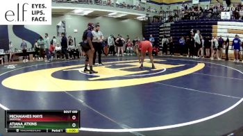 190 lbs. Cons. Round 2 - Michaiahes Mays, Sikeston vs Atiana Atkins, Clarksville