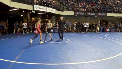 100 lbs Champ. Rd Of 32 - Carson Bruber, MWC Wrestling Academy vs Leonydes Peraza, Gladiator Wrestling