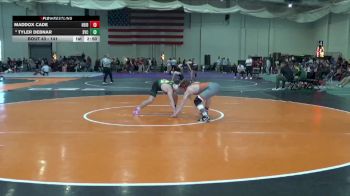 141 lbs Champ. Round 2 - Maddox Cade, Heidelberg vs Tyler Debnar, St. Vincent College