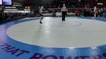 5A 106 lbs Champ. Round 1 - Holten Crane, Bishop Kelly vs Xzavier Orozco, Twin Falls