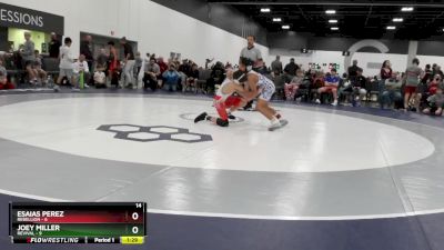 100 lbs Quarterfinals (8 Team) - Esaias Perez, Rebellion vs Joey Miller, Revival