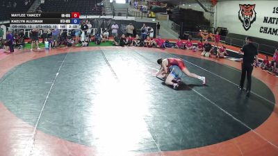 130 lbs Maylee Yancey, Oregon HS Girls vs Kaelyn Alleman, Utah 3 HS Girls