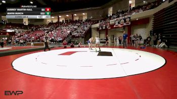 145 lbs Consi Of 4 - Aubrey Martin-Hall, Bixby Girls HS vs Jentri Burch, Oologah