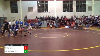 160 lbs Prelims - Izzy Evans, Holy Innocents' Episcopal School vs Ben Davidson, St. Paul's School