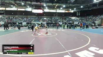 185 lbs Quarterfinal - Olivia Burciaga, Kuna vs Ylyana Sandoval, Crook County