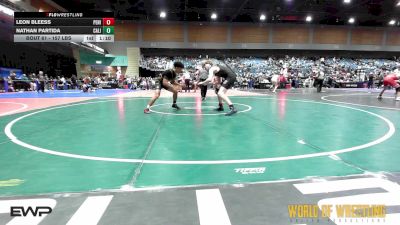 157 lbs Round Of 32 - Leon Bleess, Peninsula Wrestling Club (PWC) vs Nathan Partida, California Grapplers