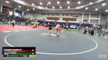 165 lbs Semifinal - Elizabeth Rushman, Canandaigua Academy vs Renne Kinikin, Mexico