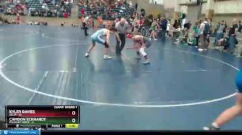 135 lbs Champ Round 1 (16 Team) - Kyler Davies, Delta vs Camdon Eckhardt, Pleasant Grove