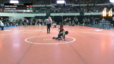 Rookie K-2 60 Cons. Round 2 - Darren Clark, Flex vs Elijah Williams, Tabb Wrestling Club
