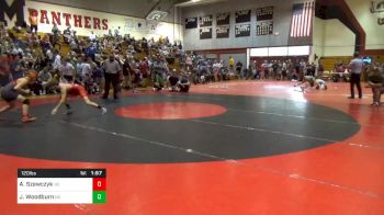 120 lbs Round Of 16 - Adam Szewczyk, Nc vs Jacob Woodburn, Nc