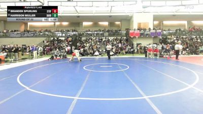 165 lbs Round Of 32 - Branden Spurling, Stratford vs Harrison Muller, Danbury