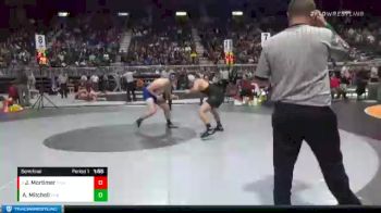 4A-220 lbs Semifinal - Jack Mortimer, Natrona County vs Aidyn Mitchell, Thunder Basin High School