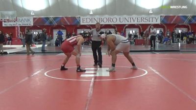 285 lbs Consi Of 16 #2 - Brandon Streck, Indiana vs Ali Wahab, Old Dominion