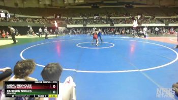 105 lbs Quarterfinal - Andru Reynolds, Guerrilla Wrestling (GWA) vs Cameron Nobles, New Kent