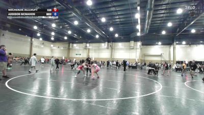 125 lbs Round Of 16 - MacKenzie Allcroft, Florida PAL Tropics vs Addison Mcmahon, ATT / Mocco Wrestling