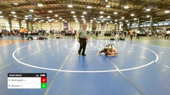 152 lbs Consolation - Santino Rodriguez, NJ vs Rex Bryson, MO