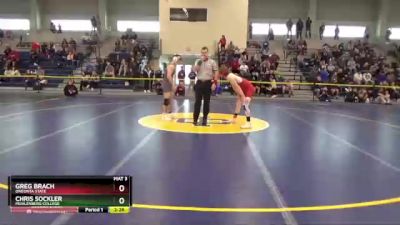 149 lbs Prelim - Greg Brach, Oneonta State vs Chris Sockler, Muhlenberg College