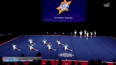 Karma Athletics - Shining Stars [2026 L1 Tiny - Novice - Restrictions Day 2] 2026 UCA & UDA All Star Nationals