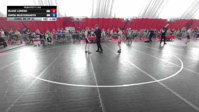 113 lbs Cons. Rd Of 32 - Blake Lorenz, Blackhawk Wrestling Club vs Owen Wusterbarth, Askren Wrestling Academy