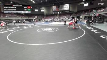 285 lbs 1st Place Match - Dmarion Lopez, Unattached vs Kort Wilkinson, Western Wyoming Community College