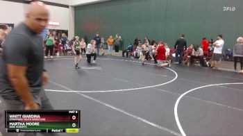 62 lbs Round 3 - Whitt Giardina, Stratford Youth Wrestling vs Martha Moore, Dixie Hornets