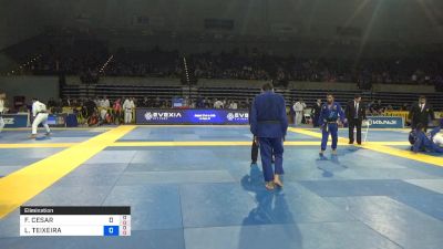 FELIPE CESAR SILVA vs LEONARDO TEIXEIRA 2019 Pan Jiu-Jitsu IBJJF Championship
