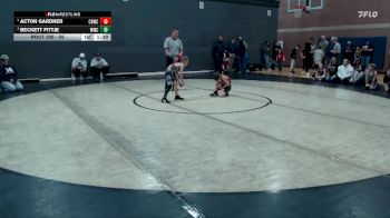 56 lbs Round 3 - Beckett Fittje, Middleton Wrestling Club vs Acton Gardner, Challis Blackheart Wrestling Club