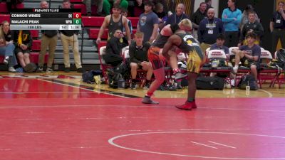 189 lbs Final - Connor Wines, OK vs Malachi Peak, WPIAL