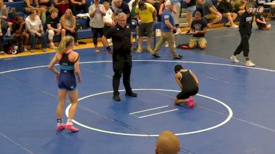 100 lbs Round 3 - Maddy Johnson, Maryland Mana vs Bella Buckles, Hudson / Ohio