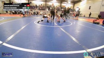 62-72 lbs Rr Rnd 3 - Gracie Marcovatcio, Owasso Takedown Club vs Aurora Bearden, Skiatook Youth Wrestling