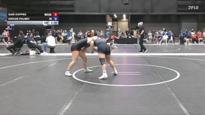 131 lbs Cons. Semi - Gabi Koppes, Baker University vs Ashlee Palimo, Doane