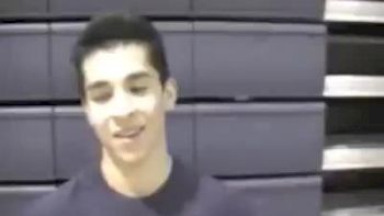 Alec Gonzales locks it up for his team