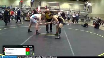 187 lbs Round 6 (8 Team) - TREVOR CROSS, Elite Athletic Club vs Nick Martinez, MI Pittbulls
