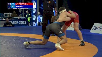 74 kg Repechage #2 - Szymon Wojtkowski, Pol vs Simon Marchl, Aut