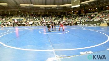 61 lbs Consi Of 8 #2 - Carmelo Tosee, Elgin Wrestling vs Kendall Dean, Okmulgee